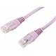 0.2m Violet Cat 5e / Ethernet Patch Lead
